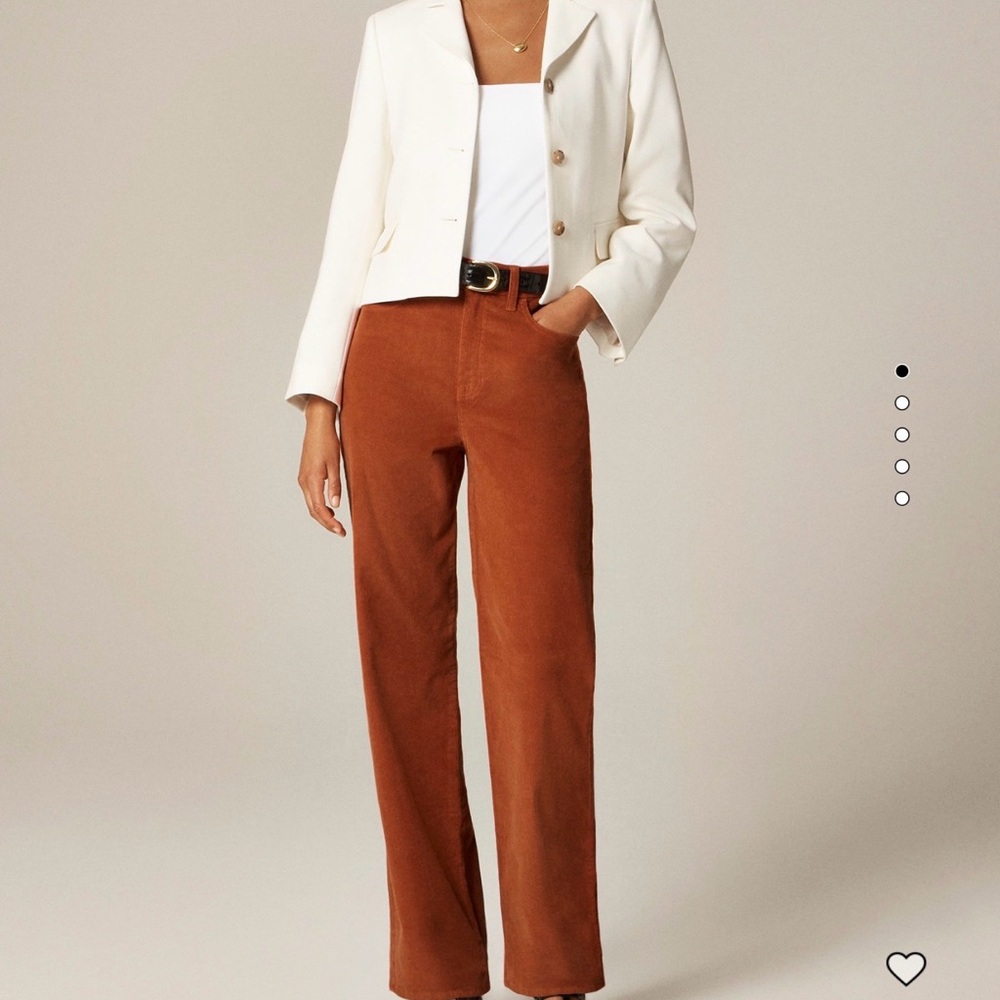 J. Crew Wide Leg Corduroy Pants - 3 Colors